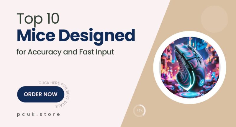 10 High-Performance Mice Designed for Precision and Lightning-Fast Response