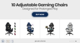10 Adjustable Gaming Chairs Designed for Prolonged Play