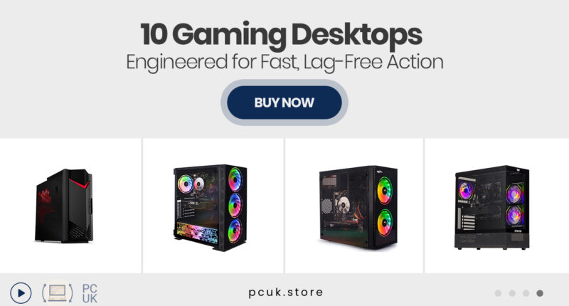 10 Gaming Desktops Engineered for Fast, Lag-Free Action