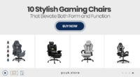 10 Stylish Gaming Chairs That Elevate Both Form and Function
