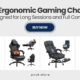 10 Ergonomic Gaming Chairs Designed for Long Sessions and Full Comfort
