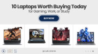 10 Laptops Worth Buying Today for Gaming, Work, or Study
